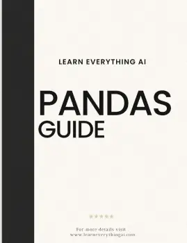 کتاب خلاصه راهنمای کتابخانه Pandas در پایتون